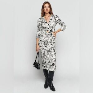 Reformation Sera Set in Vogue - SKIRT ONLY